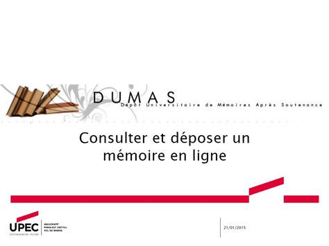 consulter des mémoires en ligne.
